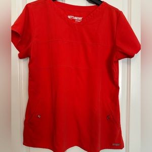 Greys Anatomy Woman’s Scrubs Top size Large